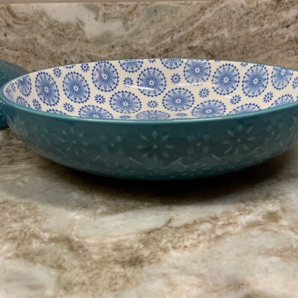 SIGNATURE 2 Piece Dinner Bowl Set STONEWARE BRAND-NEW boxed - Picture 12 of 15